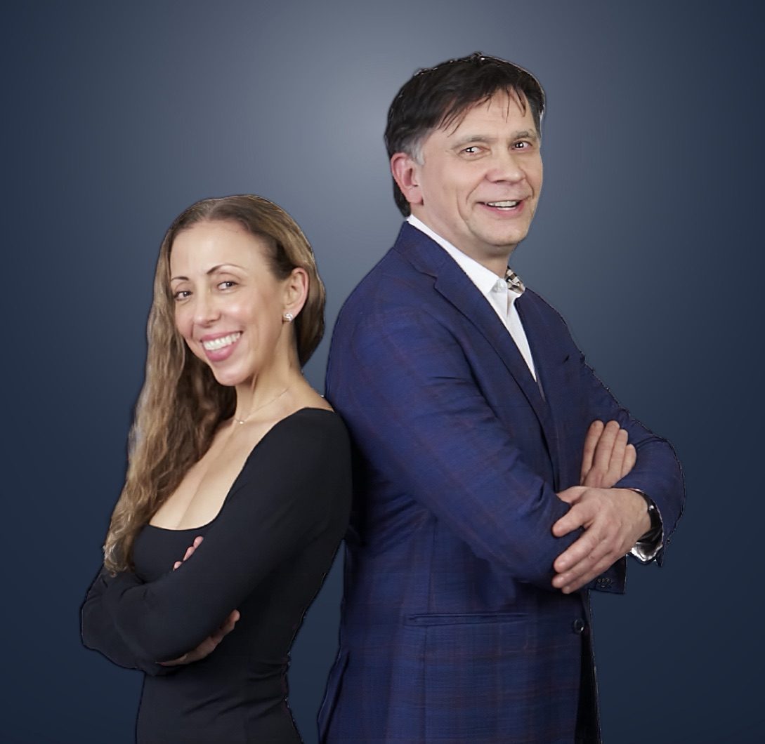 Dr. Heather Skeens, MD and Dr. Vladimir Pastouk, DMD, founders of Zidaza